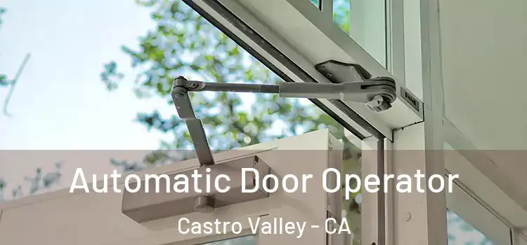 Automatic Door Operator Castro Valley - CA