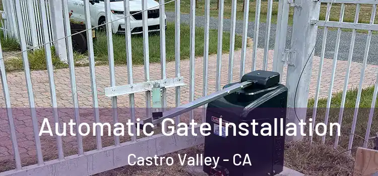 Automatic Gate Installation Castro Valley - CA