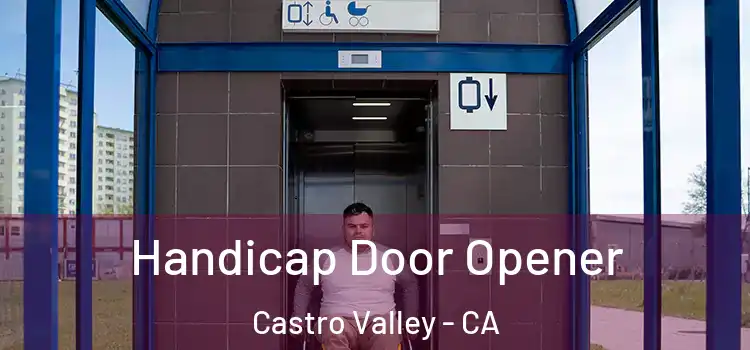 Handicap Door Opener Castro Valley - CA