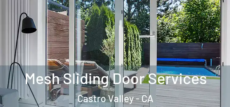 Mesh Sliding Door Services Castro Valley - CA