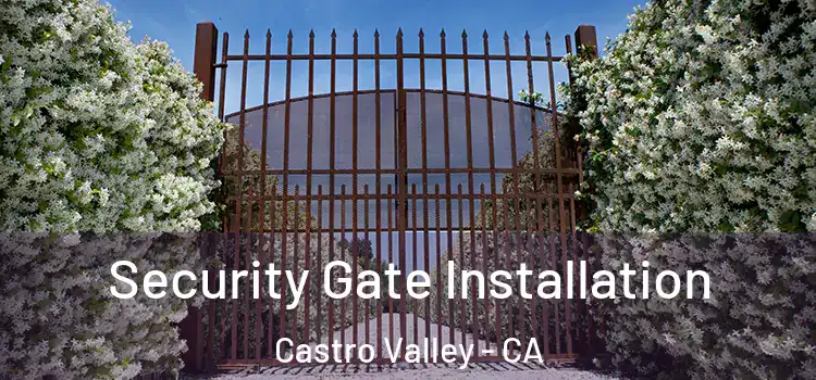 Security Gate Installation Castro Valley - CA