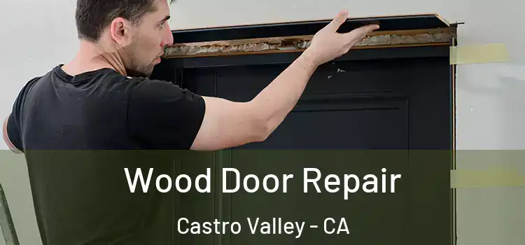 Wood Door Repair Castro Valley - CA