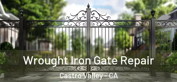 Wrought Iron Gate Repair Castro Valley - CA